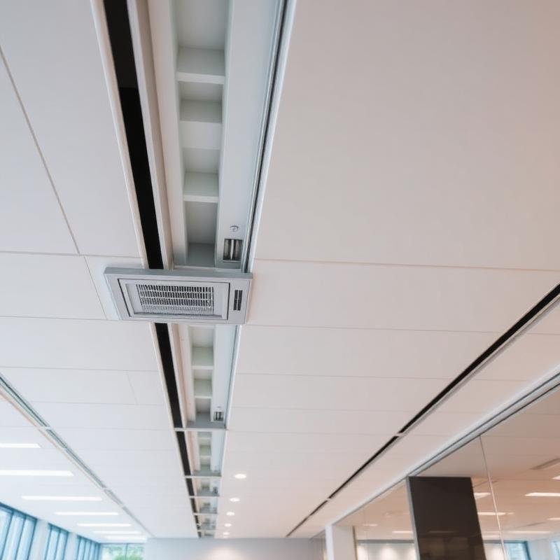 Commercial lighting installation